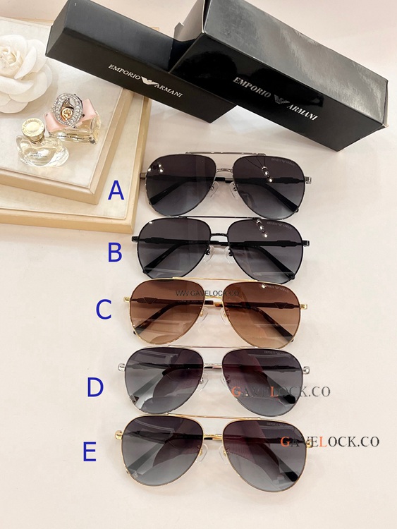 Emporio Armani Toad Sunglasses Oval Men style
